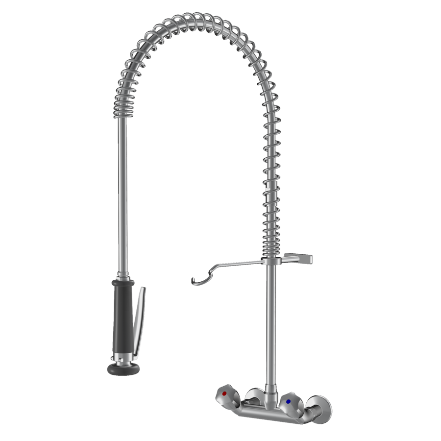 100965 - K.24.42.70.000C71 - GASTRO - GASTRO Miscelatore a due manopole - cucina professionale